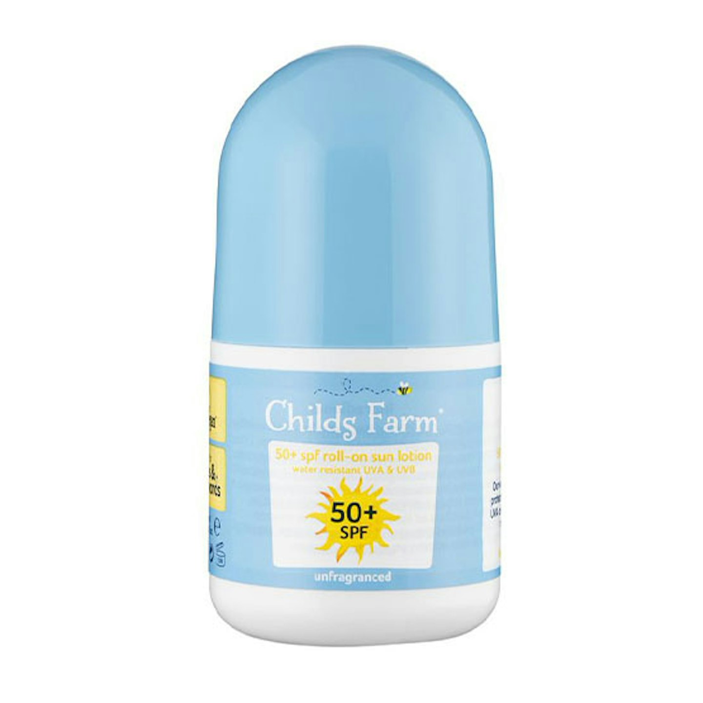 Childs Farm 50+SPF Roll-On Sun Lotion Fragrance Free