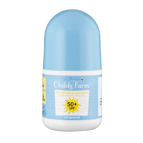 Childs Farm 50+SPF RollOn Sun Lotion Fragrance Free Reviews Mother