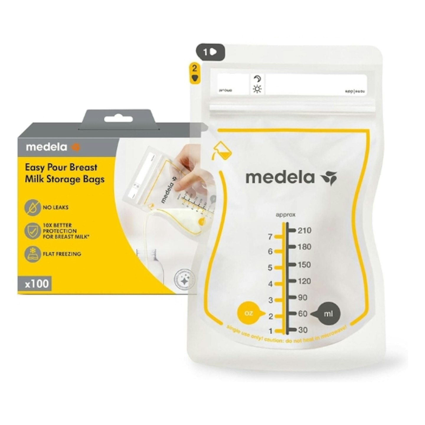 Medela Easy Pour Breast Milk Storage Bags
