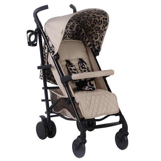 Square folding outlet stroller