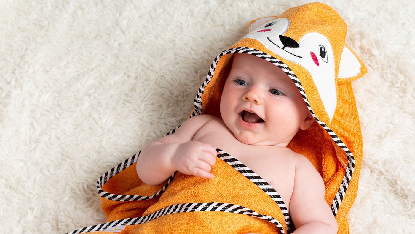 Fox best sale baby towel