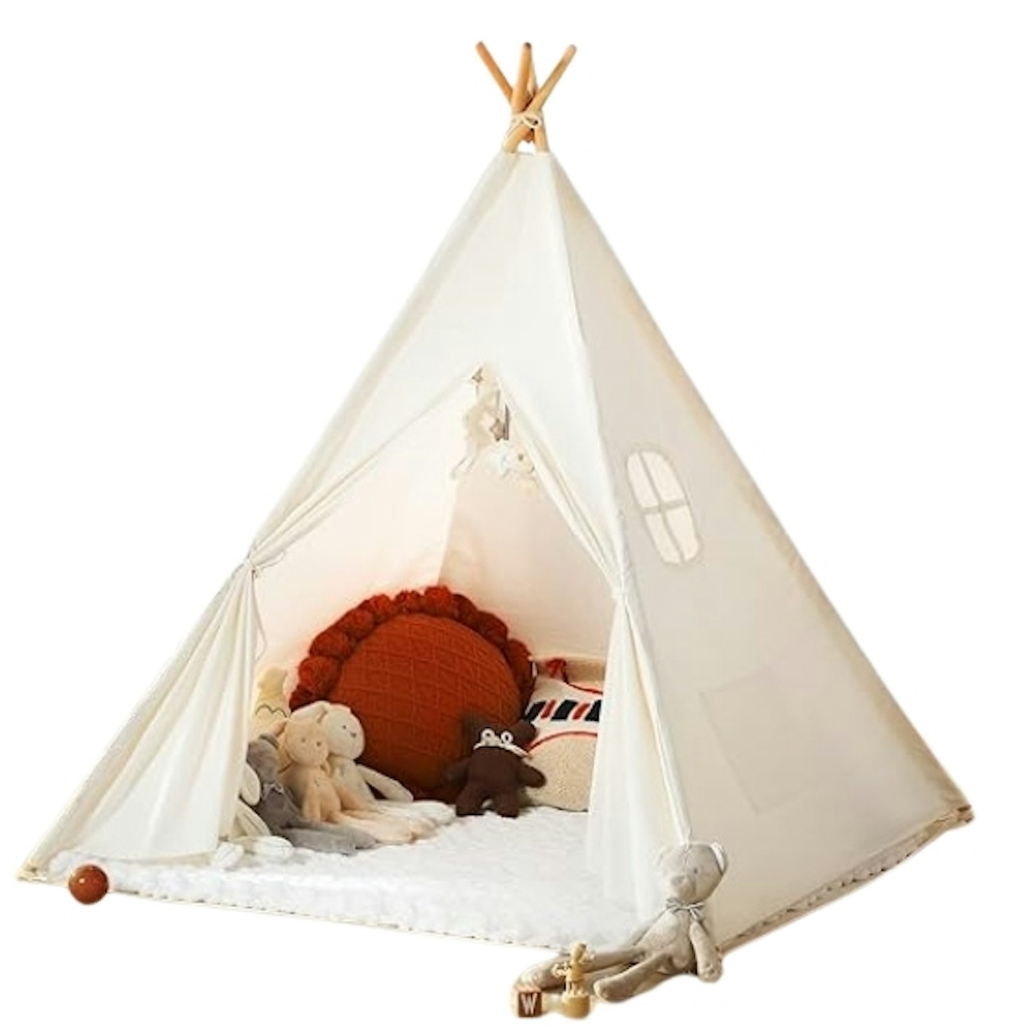 Wilwolfer Teepee Tent for Kids