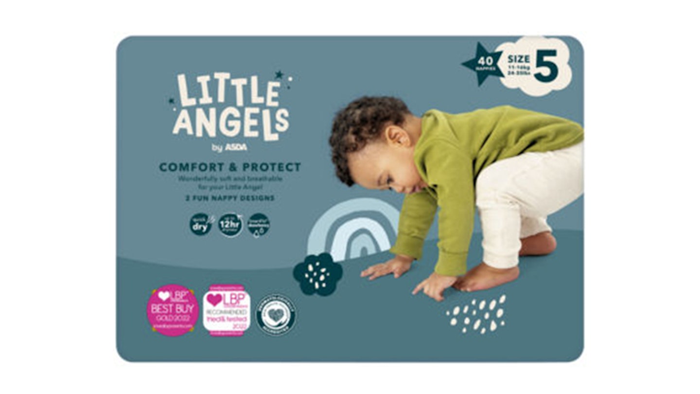 ASDA Little Angels Comfort & Protect Nappie