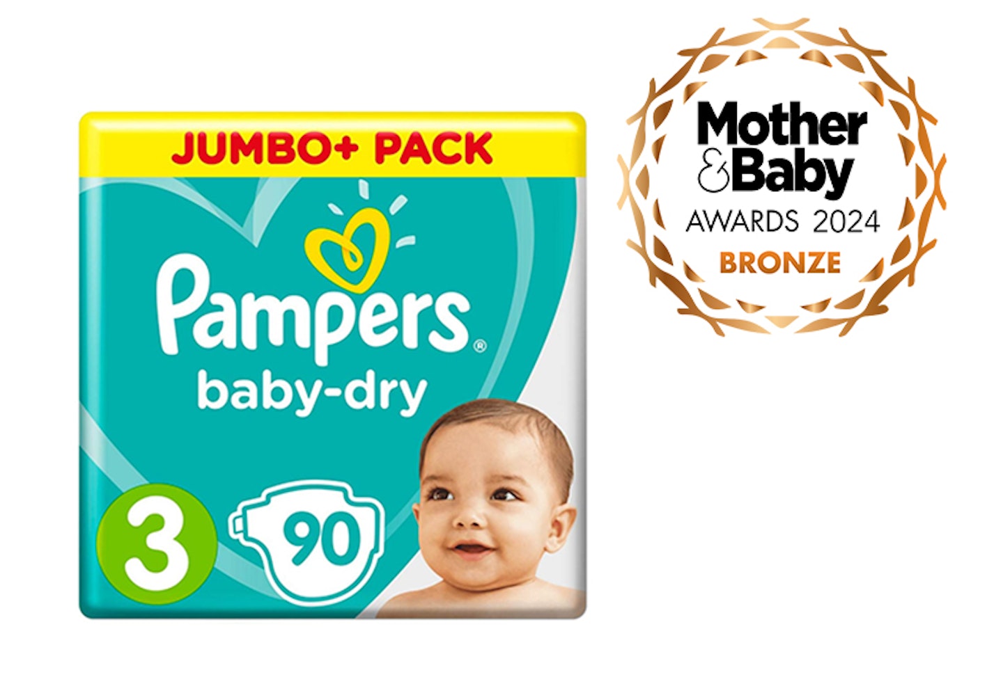 pampers baby dry nappies award24