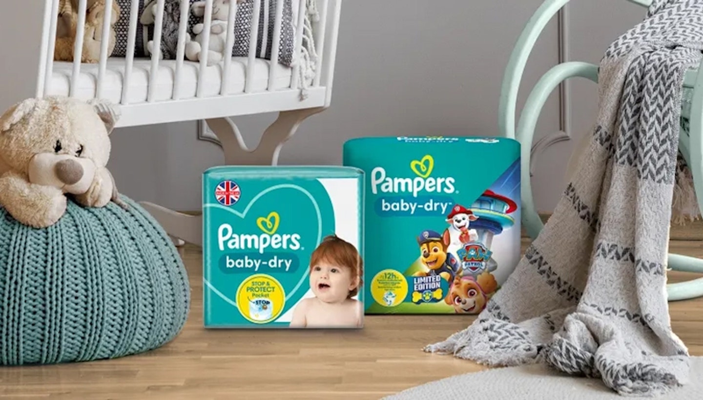 pampers baby dry nappies