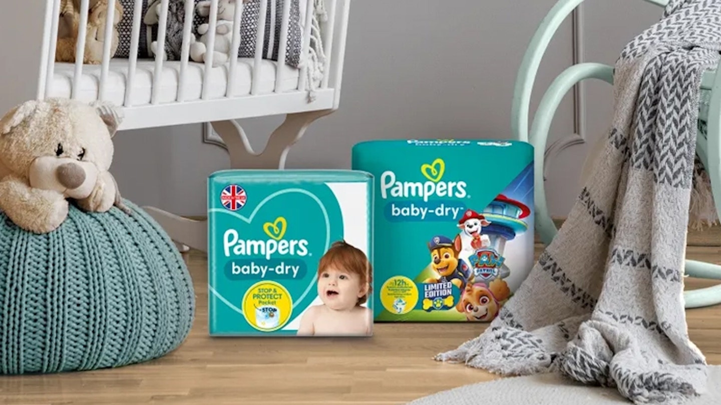 pampers baby dry nappies