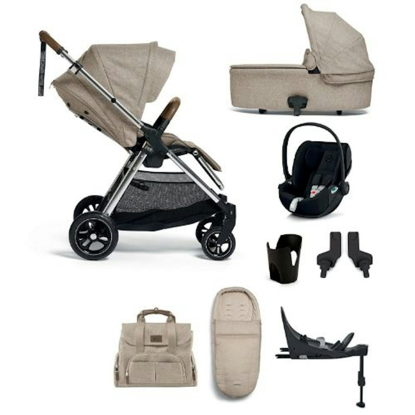 Flip XT3 Pushchair 8 Piece Bundle Inc. Cloud Z2 Car Seat