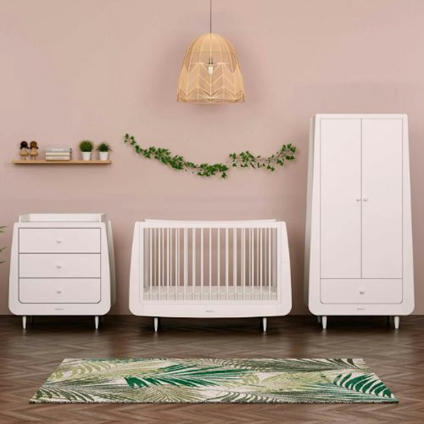 SnuzKot Cotbed Range with Wardrobe & Changing Unit