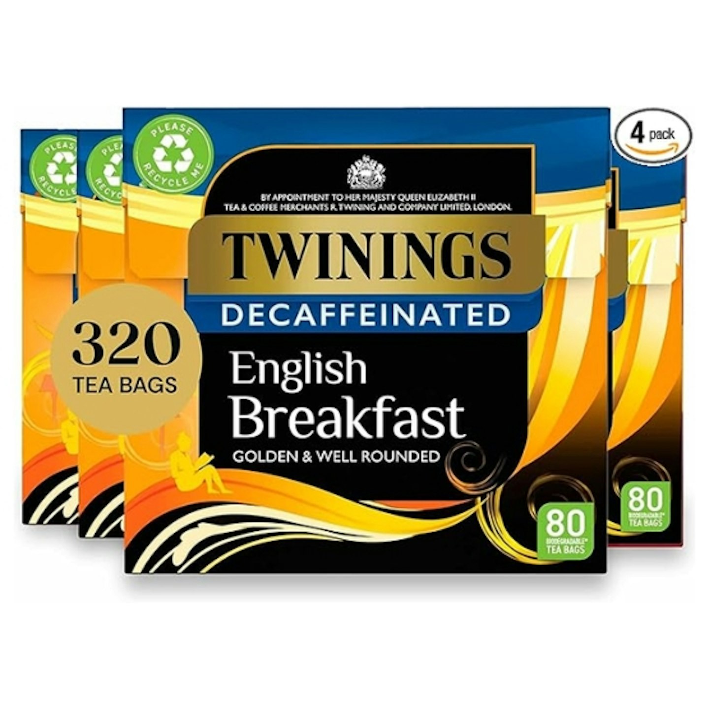 Twinings Decaffeinated English Breakfast Tea