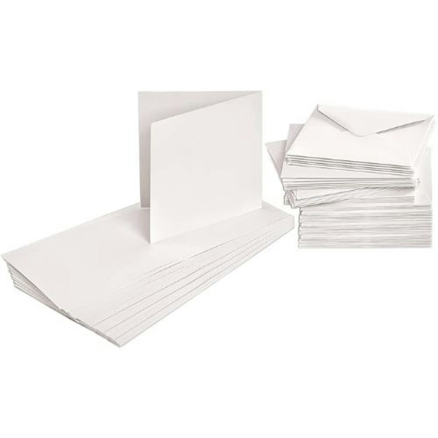 Craft UK 50 White Cards & envelopes