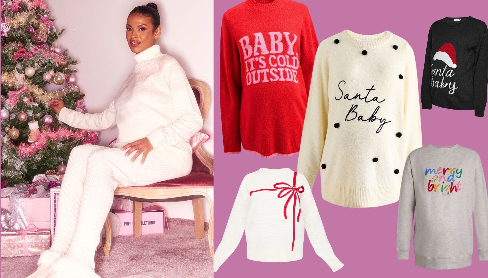 The best maternity Christmas jumpers 2024