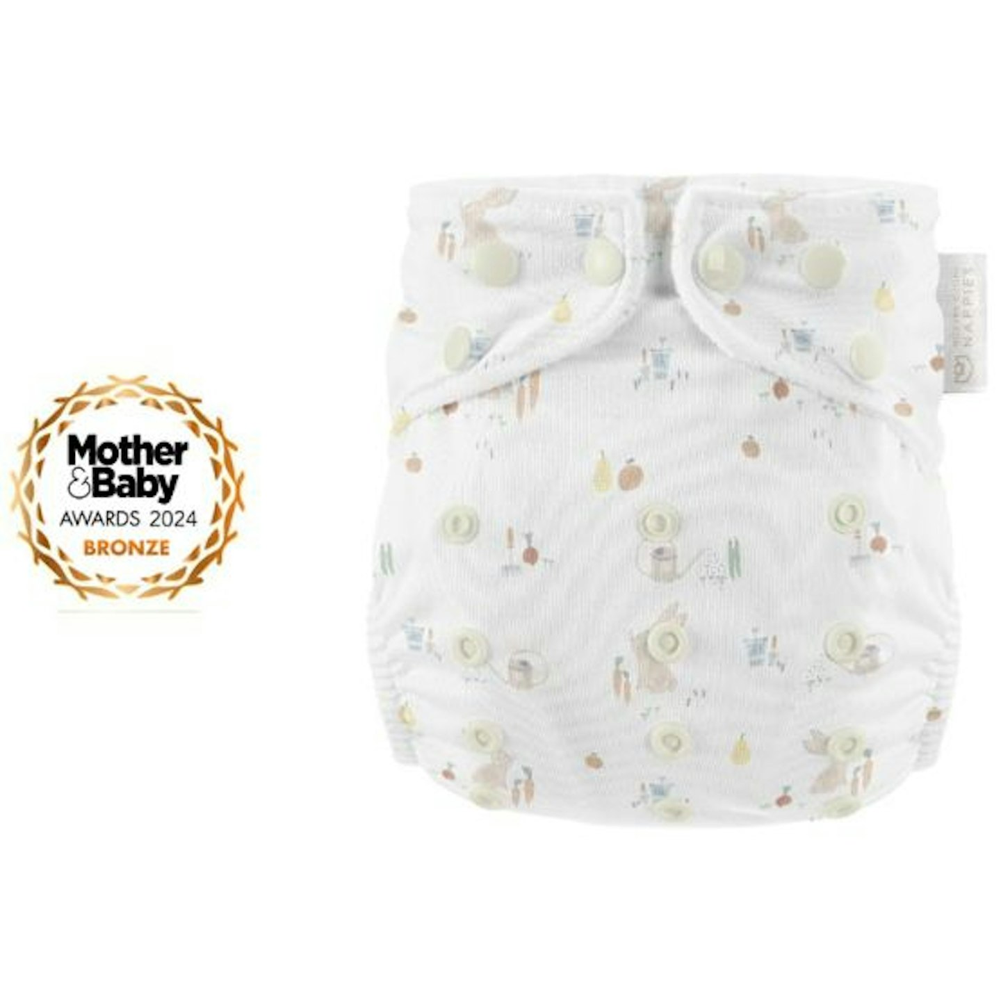 Modern Cloth Nappies Pearl Pocket One Size All-in-One Reusable Nappy