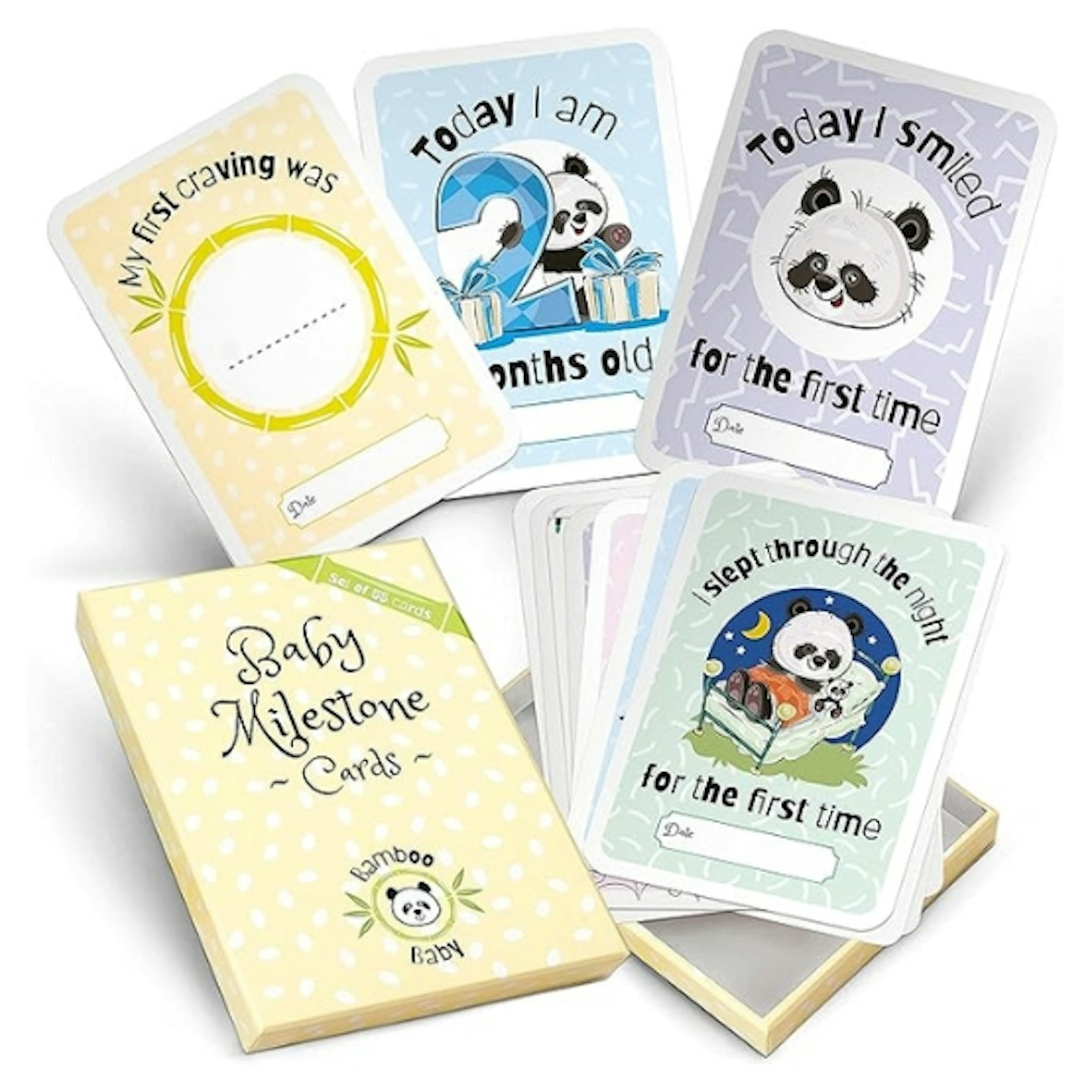 ​​Panda Baby Milestone Cards