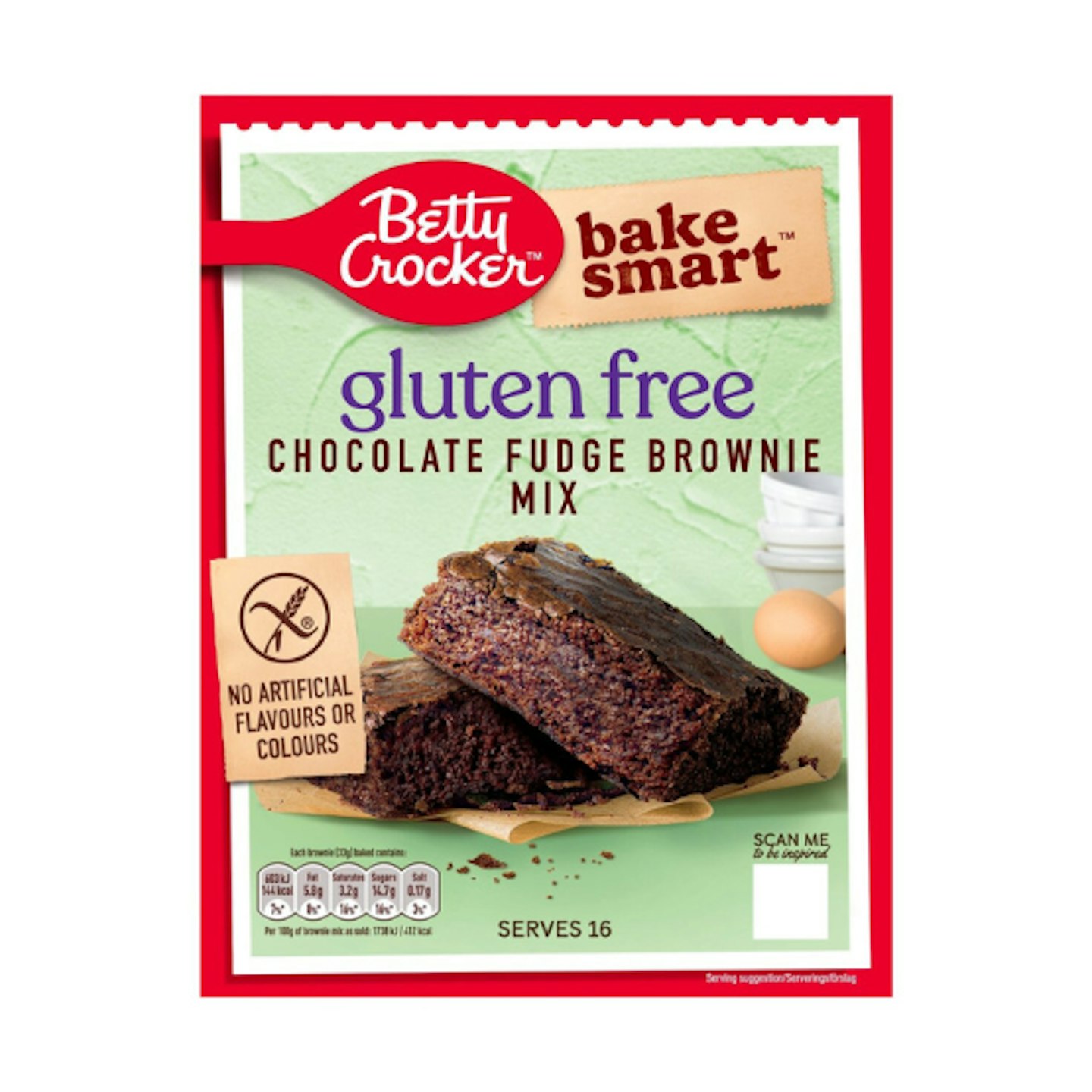 Betty Crocker Gluten Free Chocolate Fudge Brownie Mix