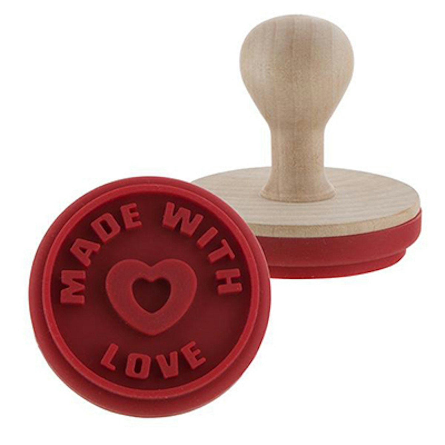 Made with love cookie stamp