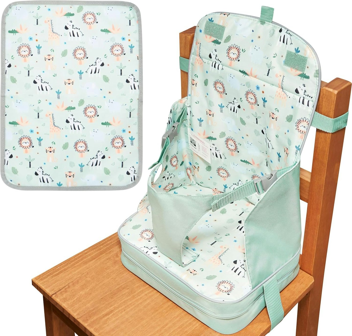 Polar Gear Portable Booster Seat with Matching Place Mat