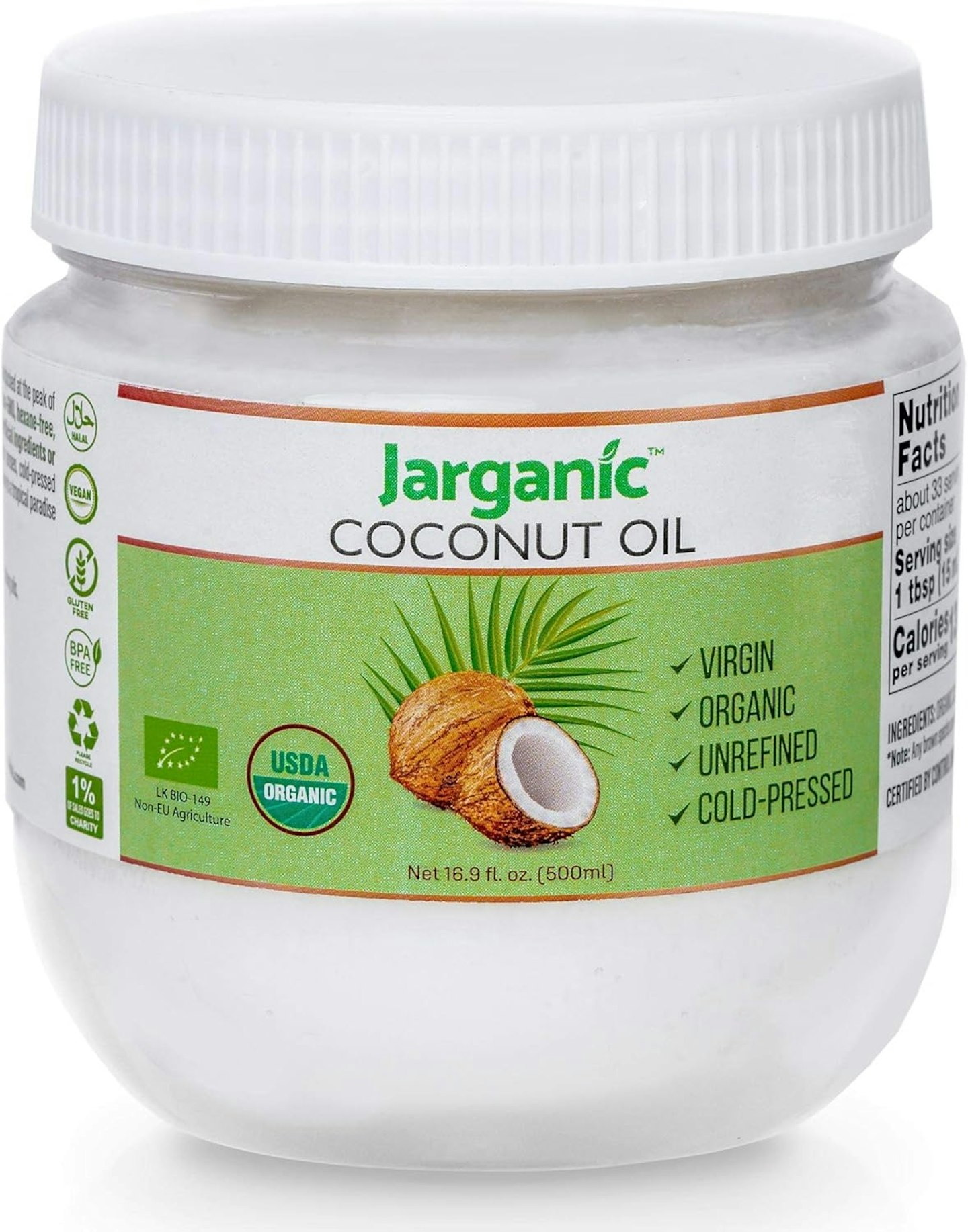 Jarganic coconuy oil 