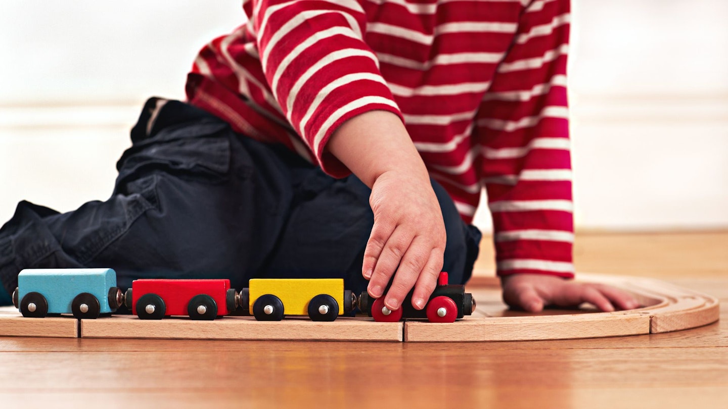 Wooden Trains Toddlers