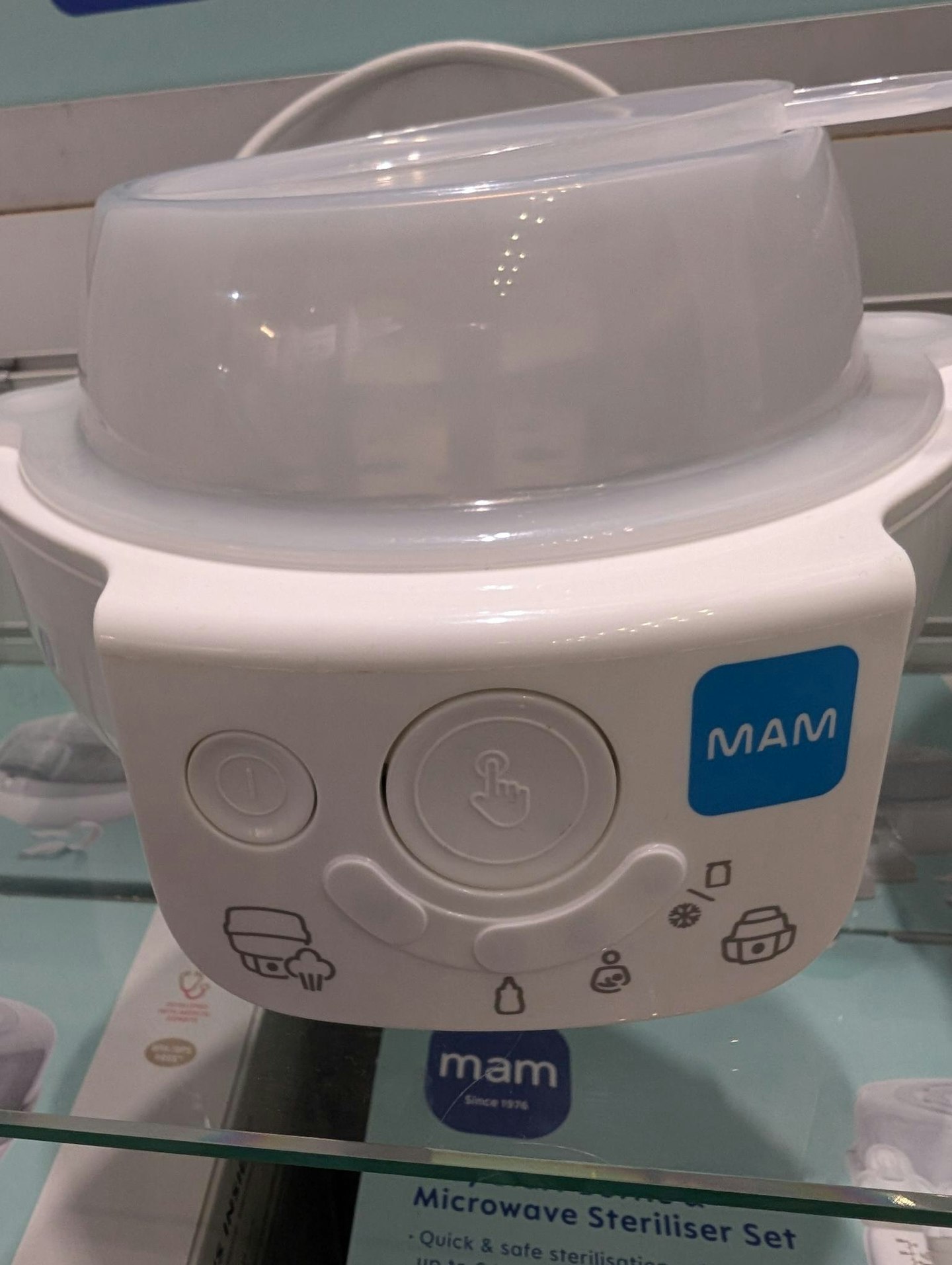 MAM Baby Bottle Steriliser & Express Bottle Warmer