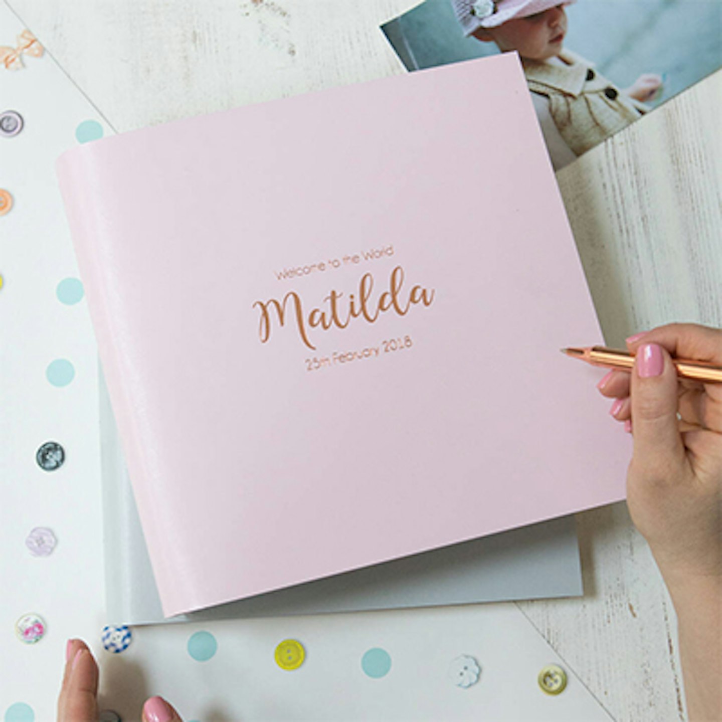 Personalised Baby's 1st Year Book