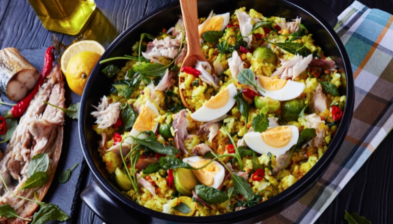 Kedgeree healthy breakfast ideas for pregnancy