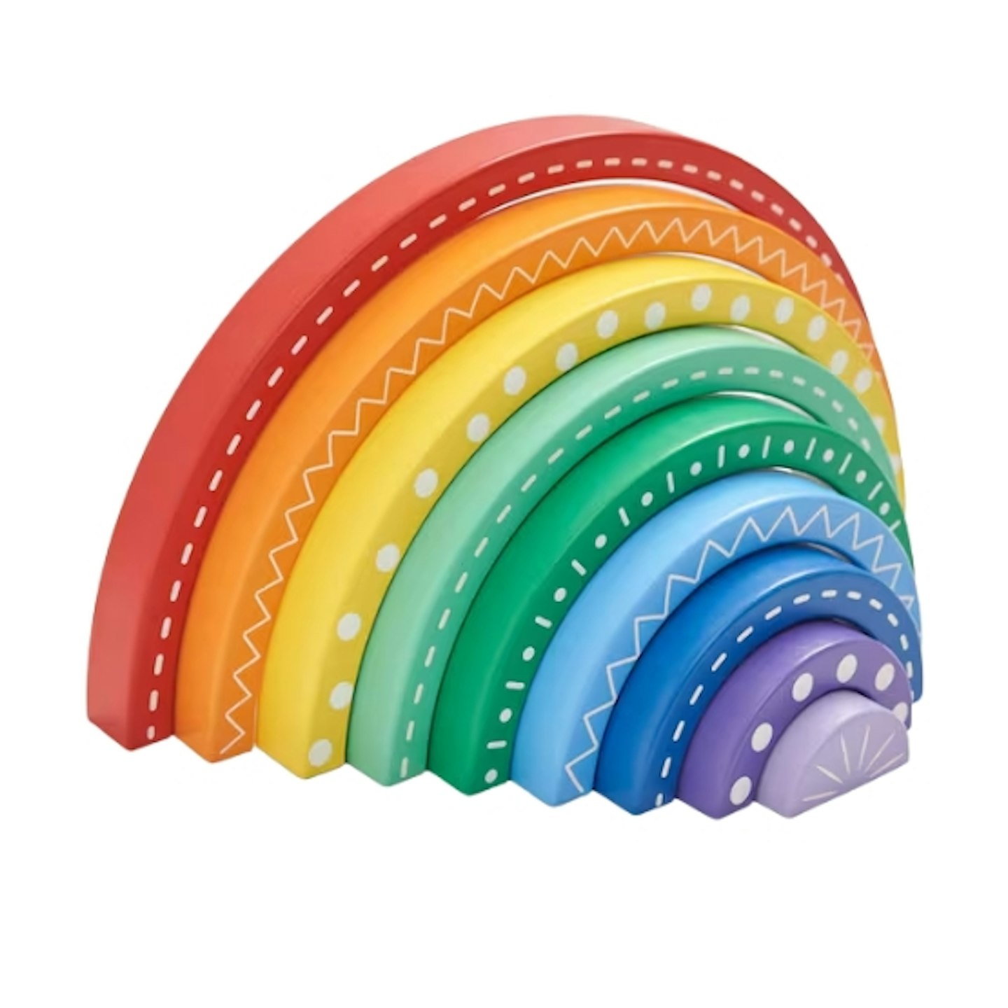 Large Rainbow Stacker