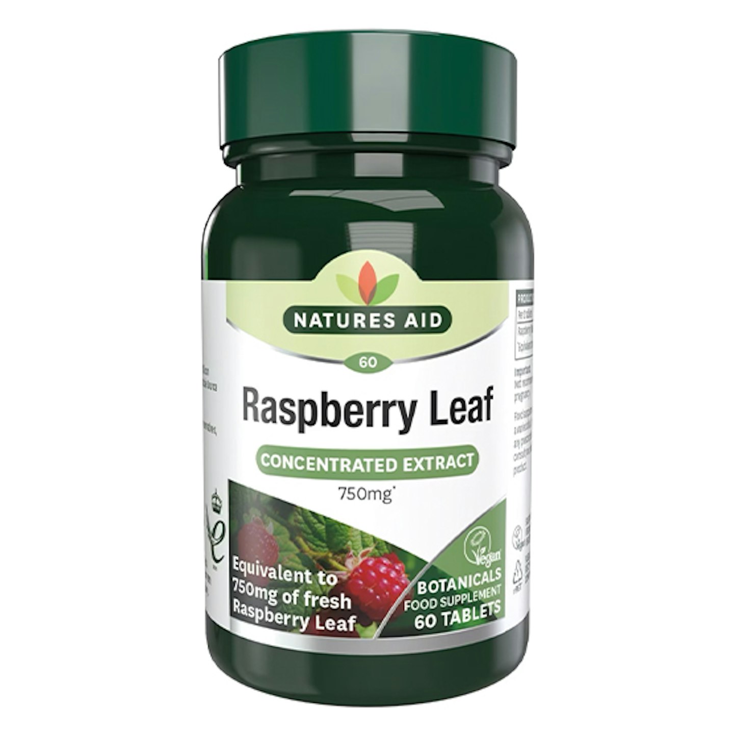 Raspberry leaf capsules