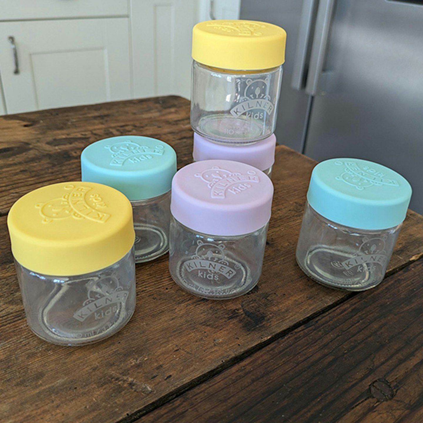kilner baby food jars glass