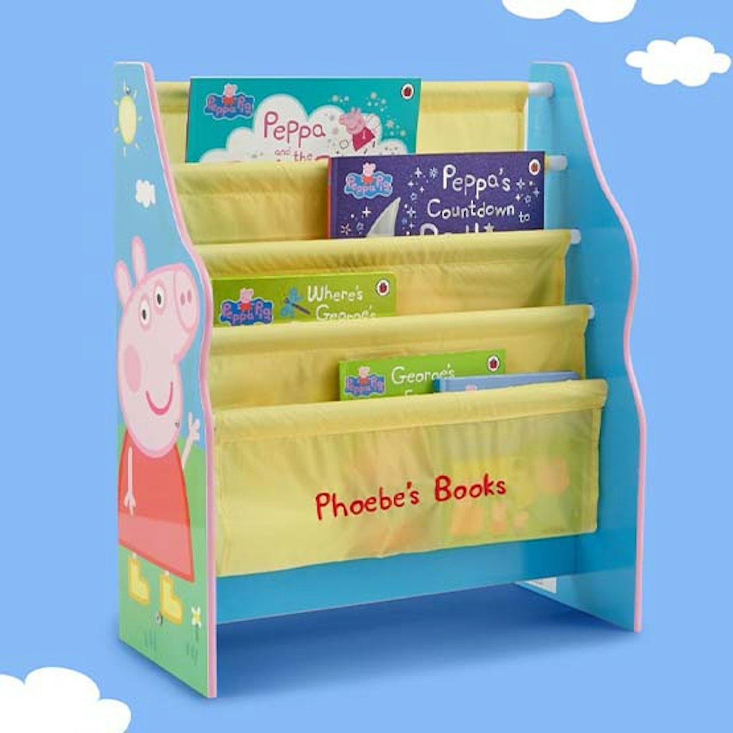 Peppa pig bookshelf