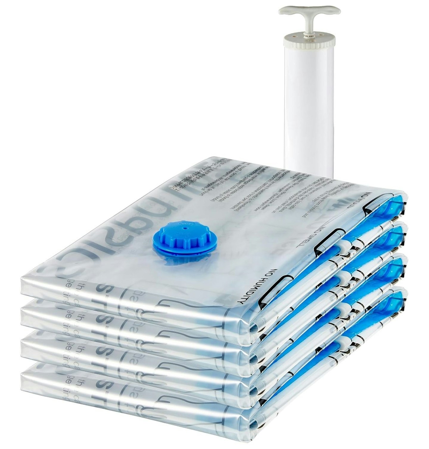 Amazon Basics Vacuum Compression Zipper Storage Bags