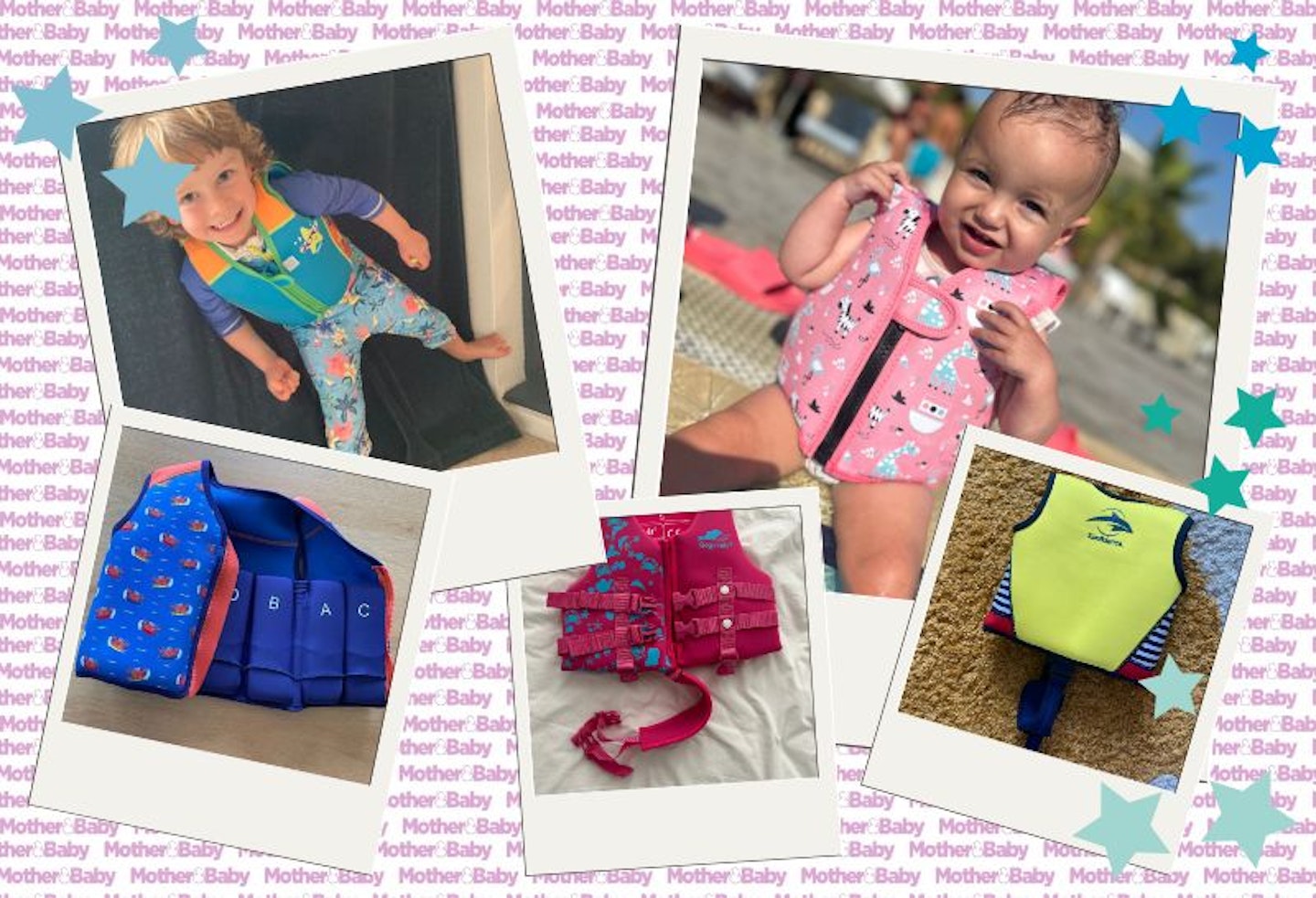 A selection of the best baby swim vests being tested