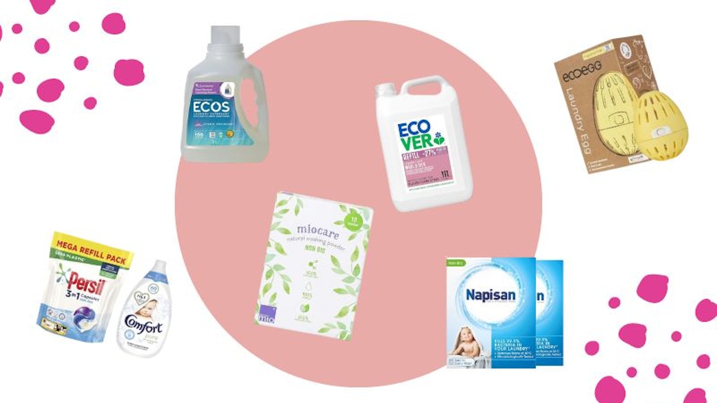The best baby washing powder for clothes, bedding and toys