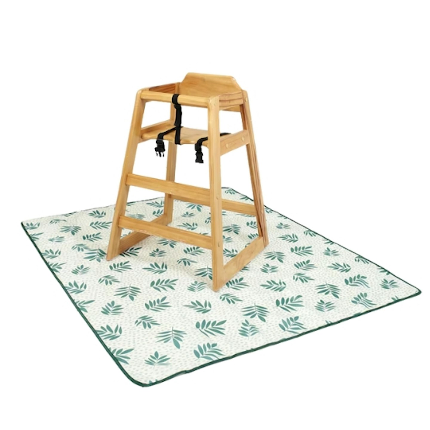 Leaf Print Floor Mat