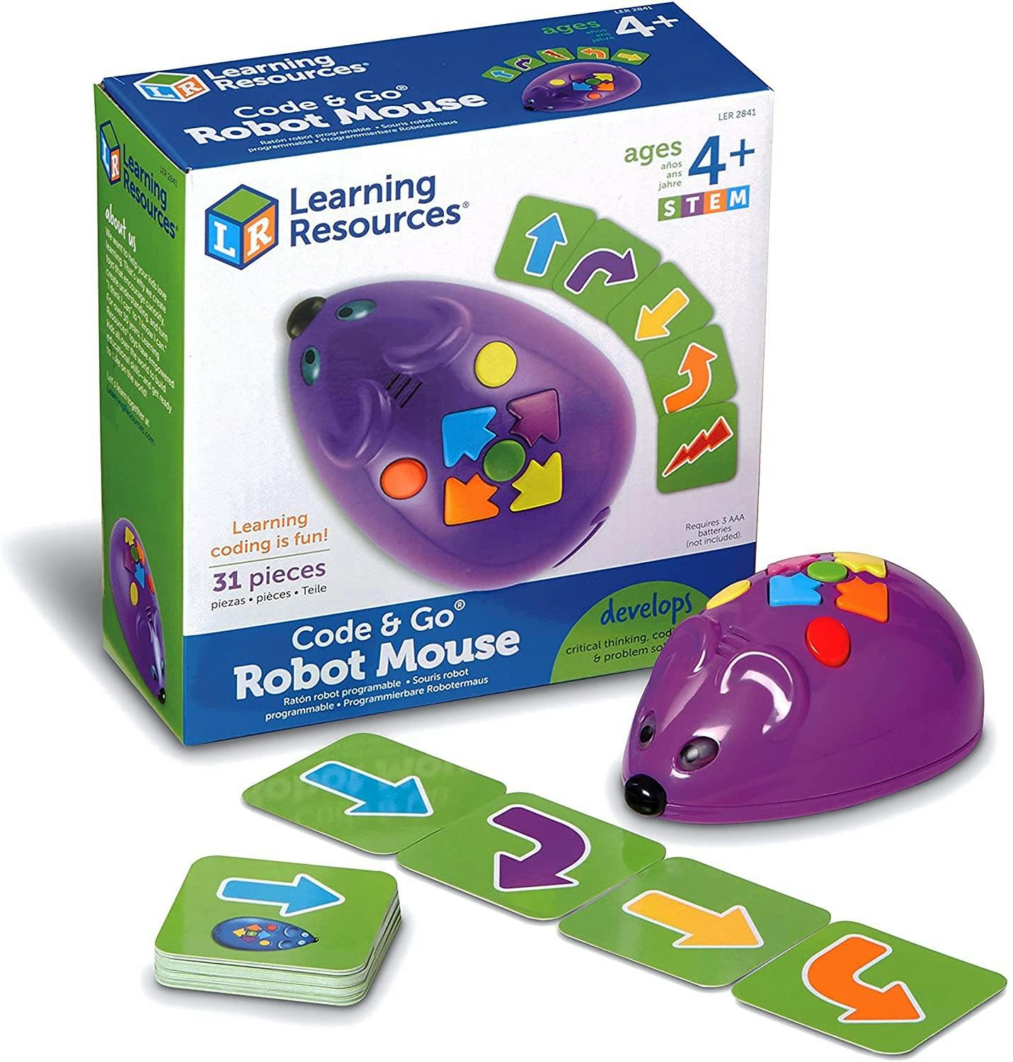 Coding toys 4 year 2025 old