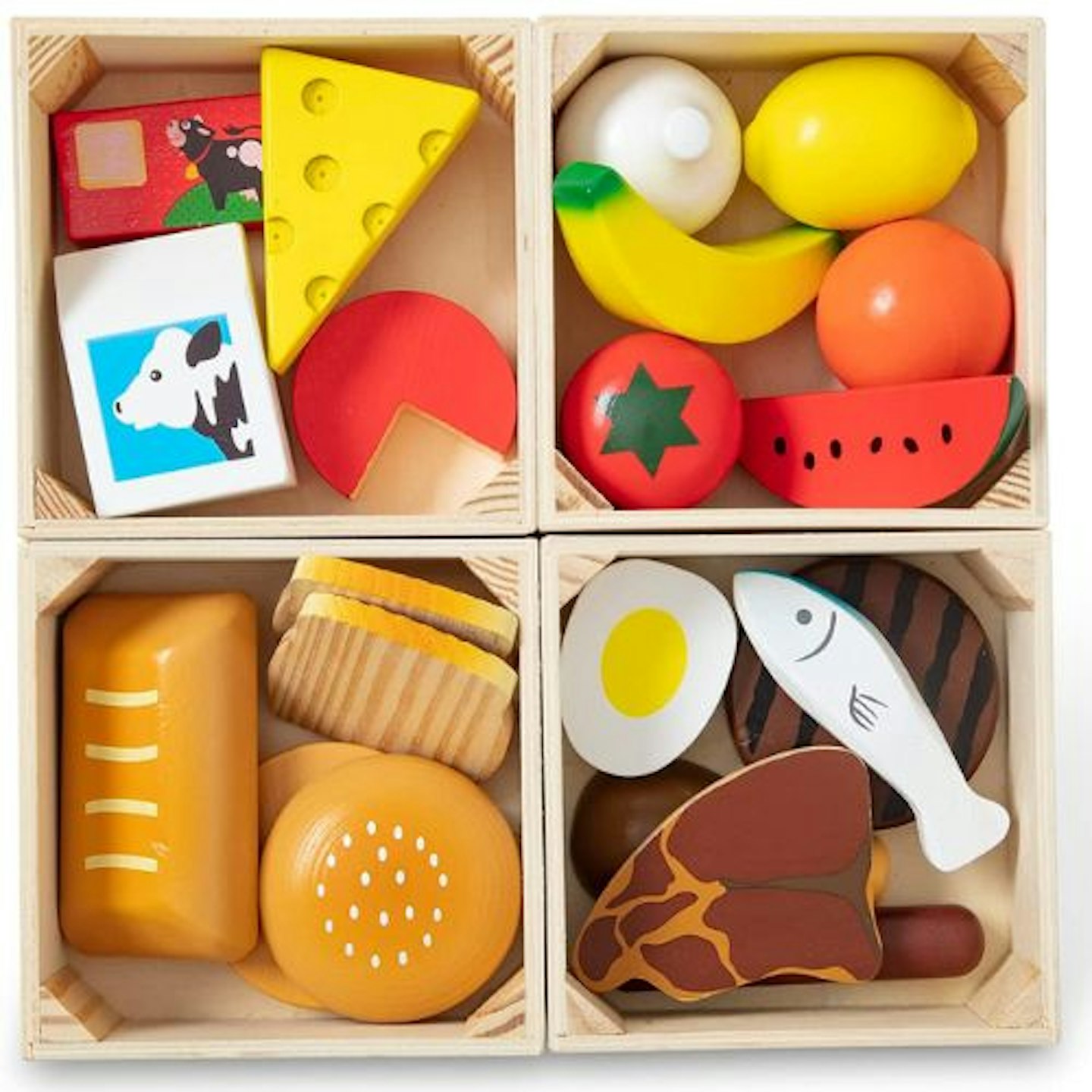 Melissa & Doug Wooden Food Groups