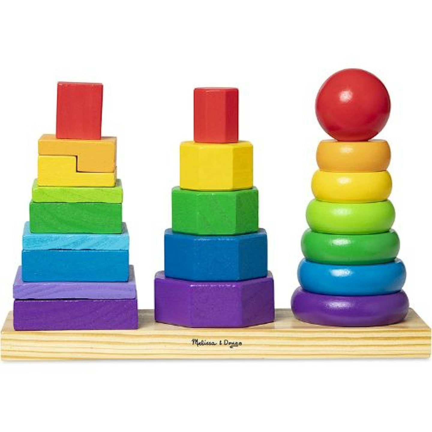 Melissa and Doug Geometric Stacker