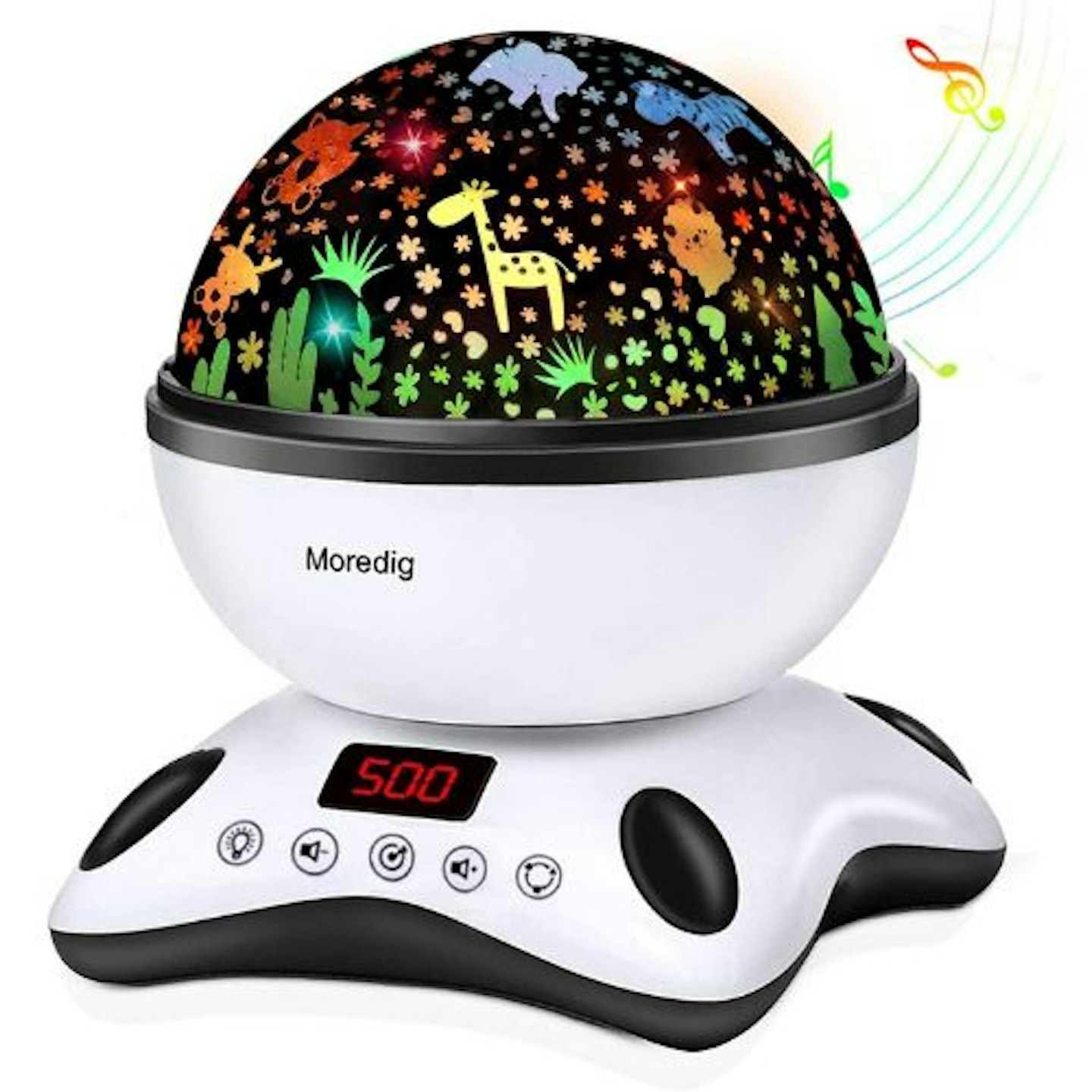 Moredig Baby Night Light Projector