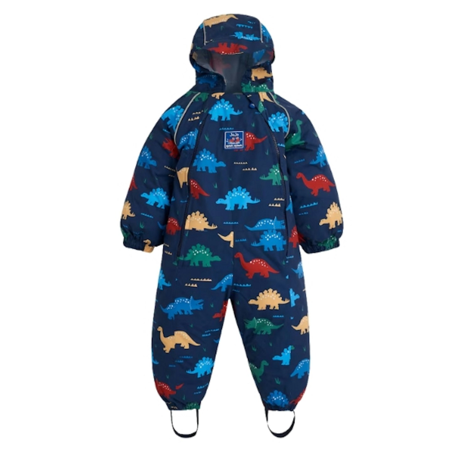 Navy Blue Pack Away Waterproof Puddlesuit