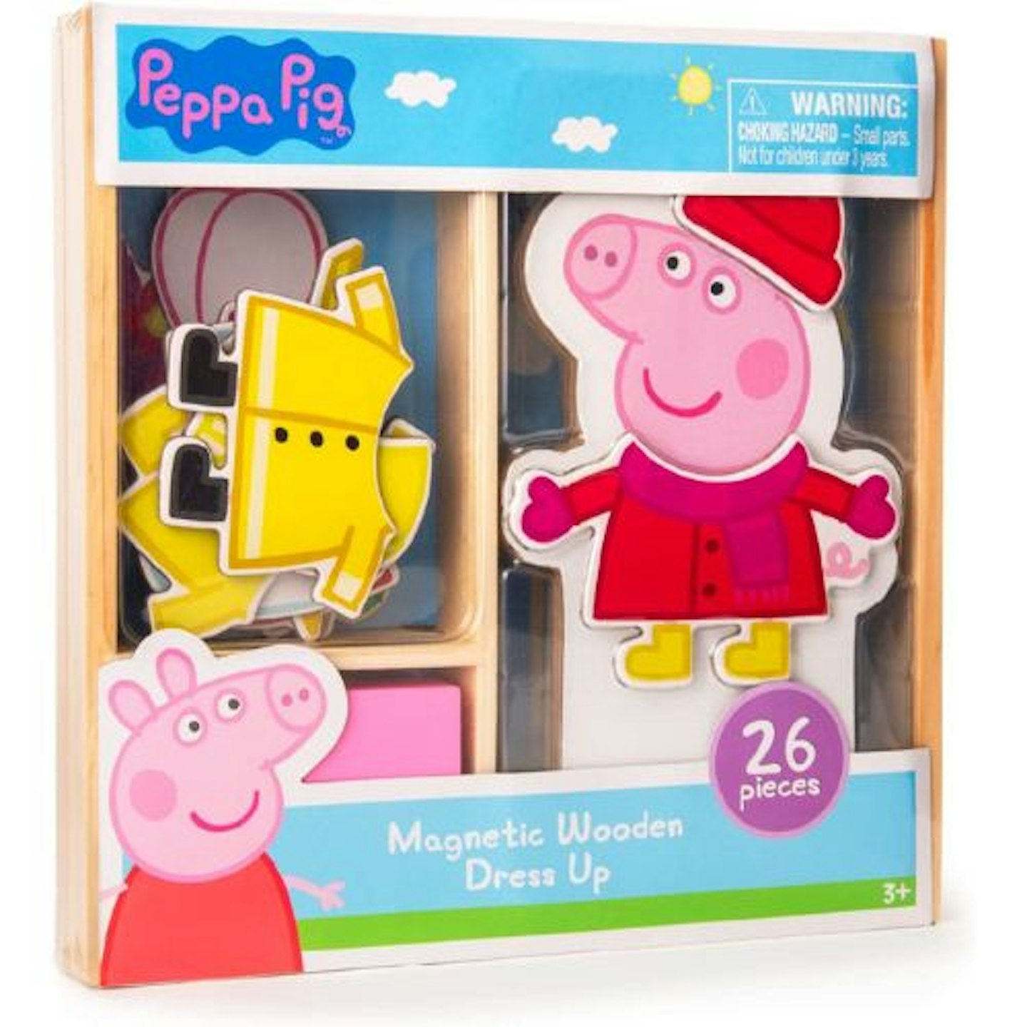 Peppa Pig Magnetic Wooden Dress-Up Set