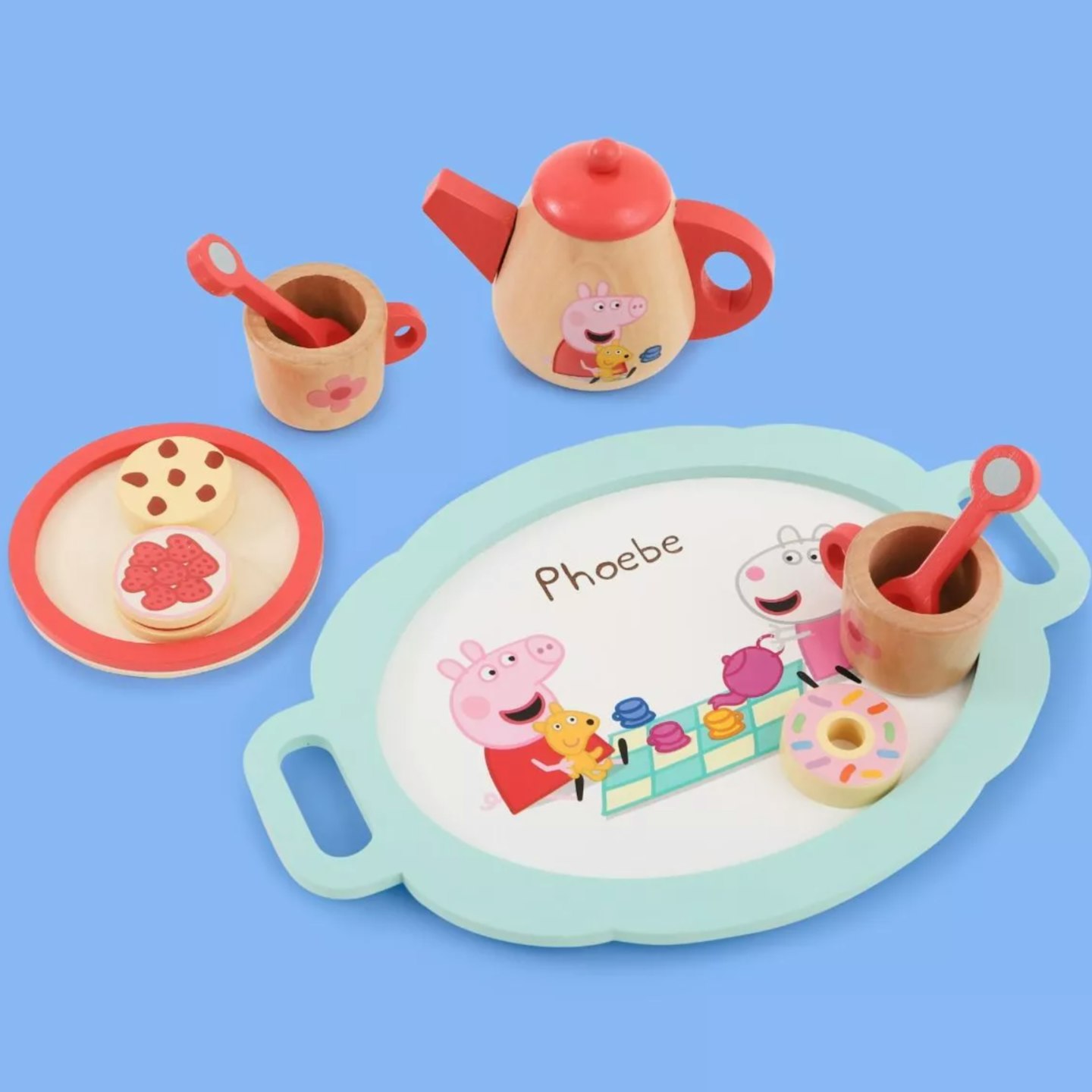 Personalised Peppa Pig Tea Set