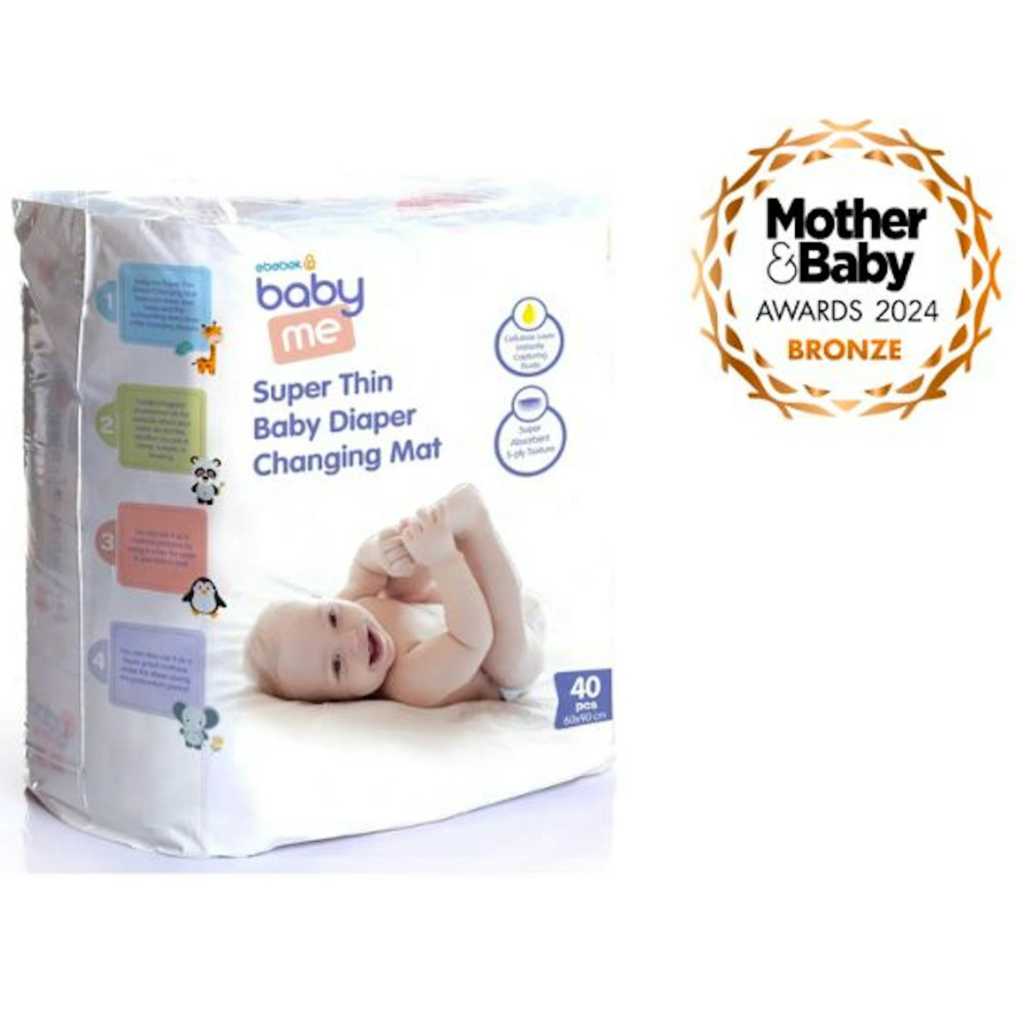 Best baby changing mat Baby Me Super Thin Diaper Changing Mat 