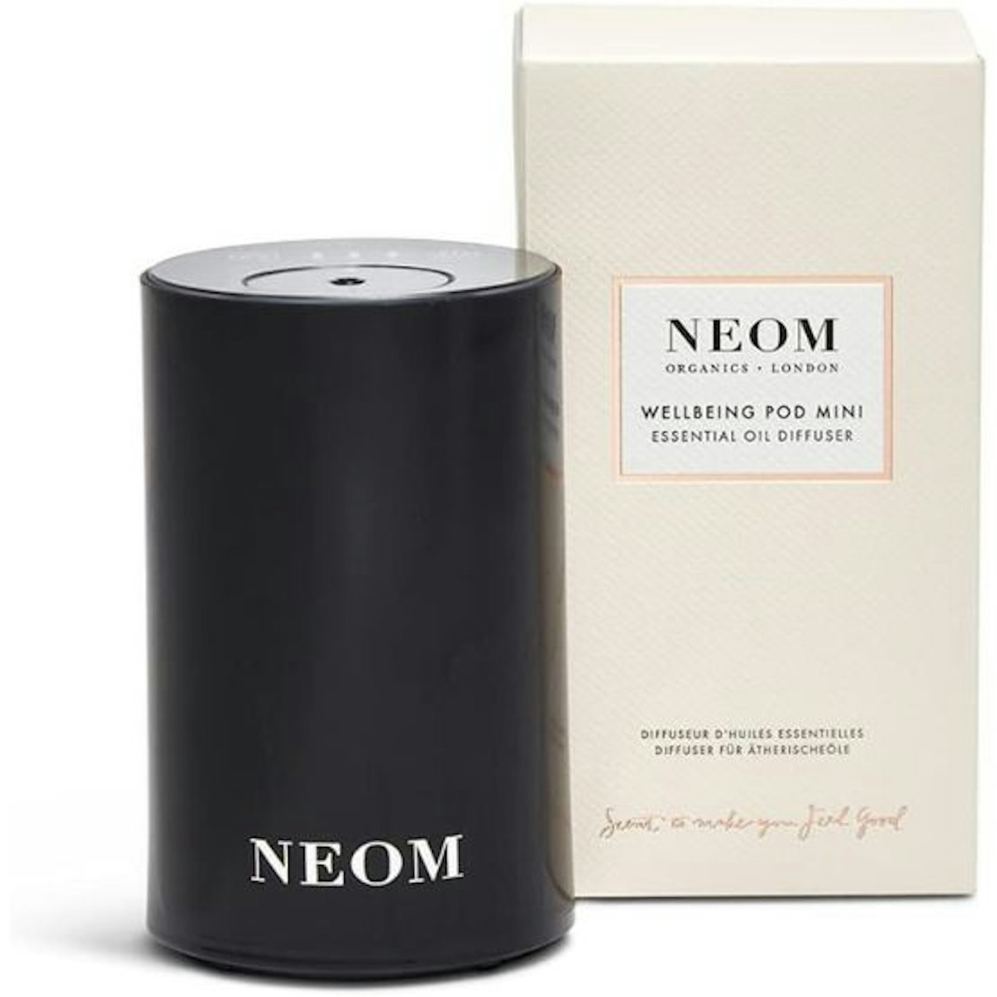 Neom Mini Wellbeing diffuser in black