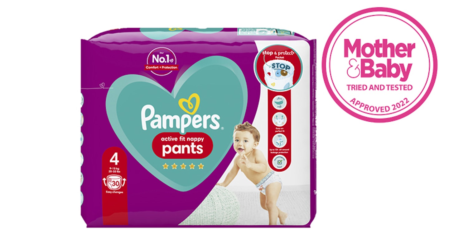 pampers S4 active fit nappy pants t&t