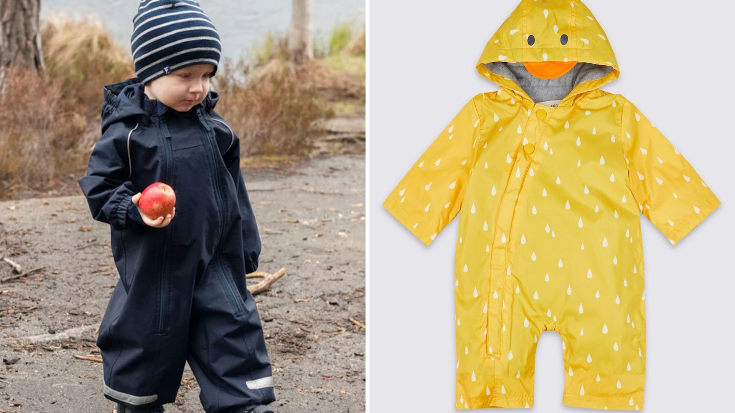 The best toddler puddlesuits for rainy days