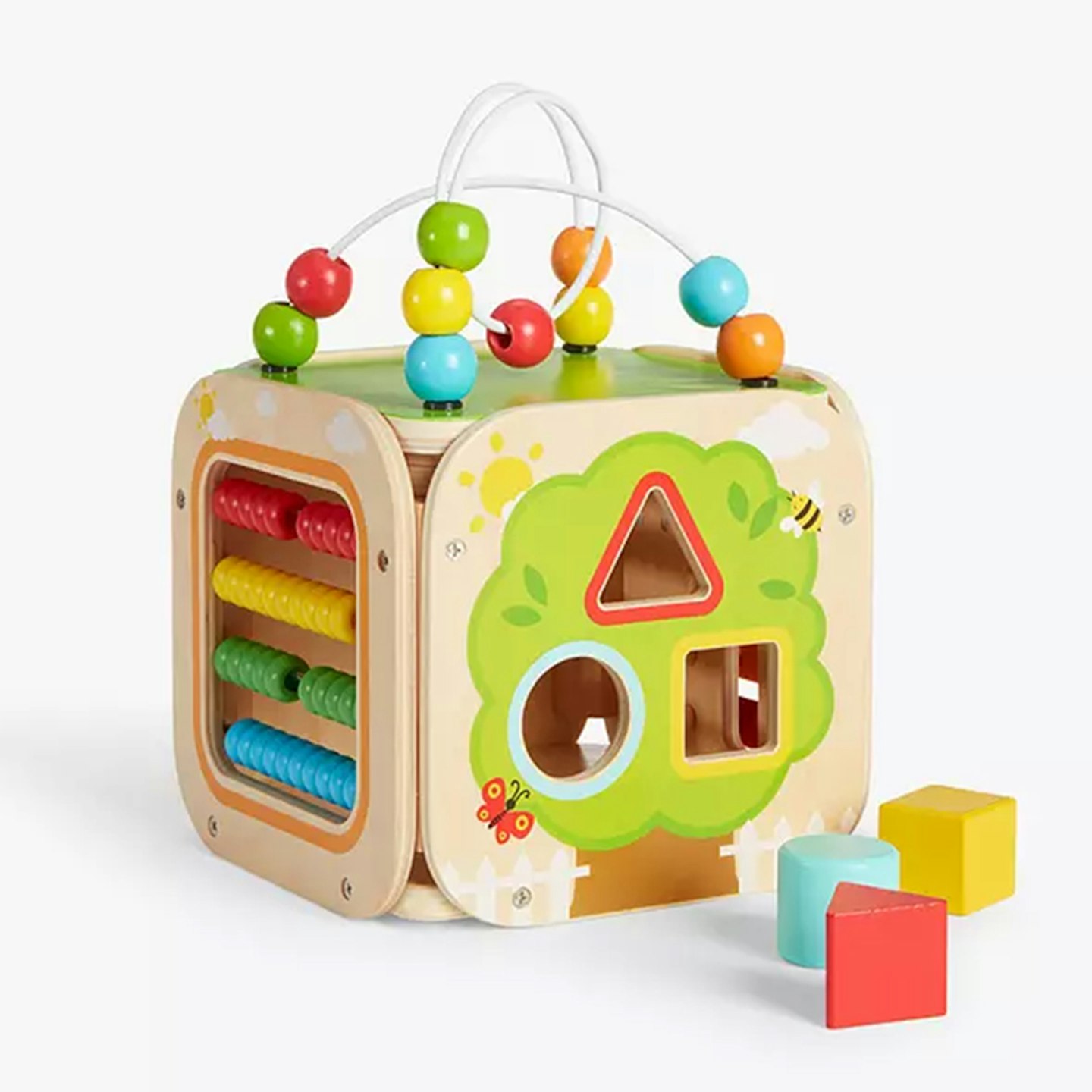 wooden activity cube best childrens toys