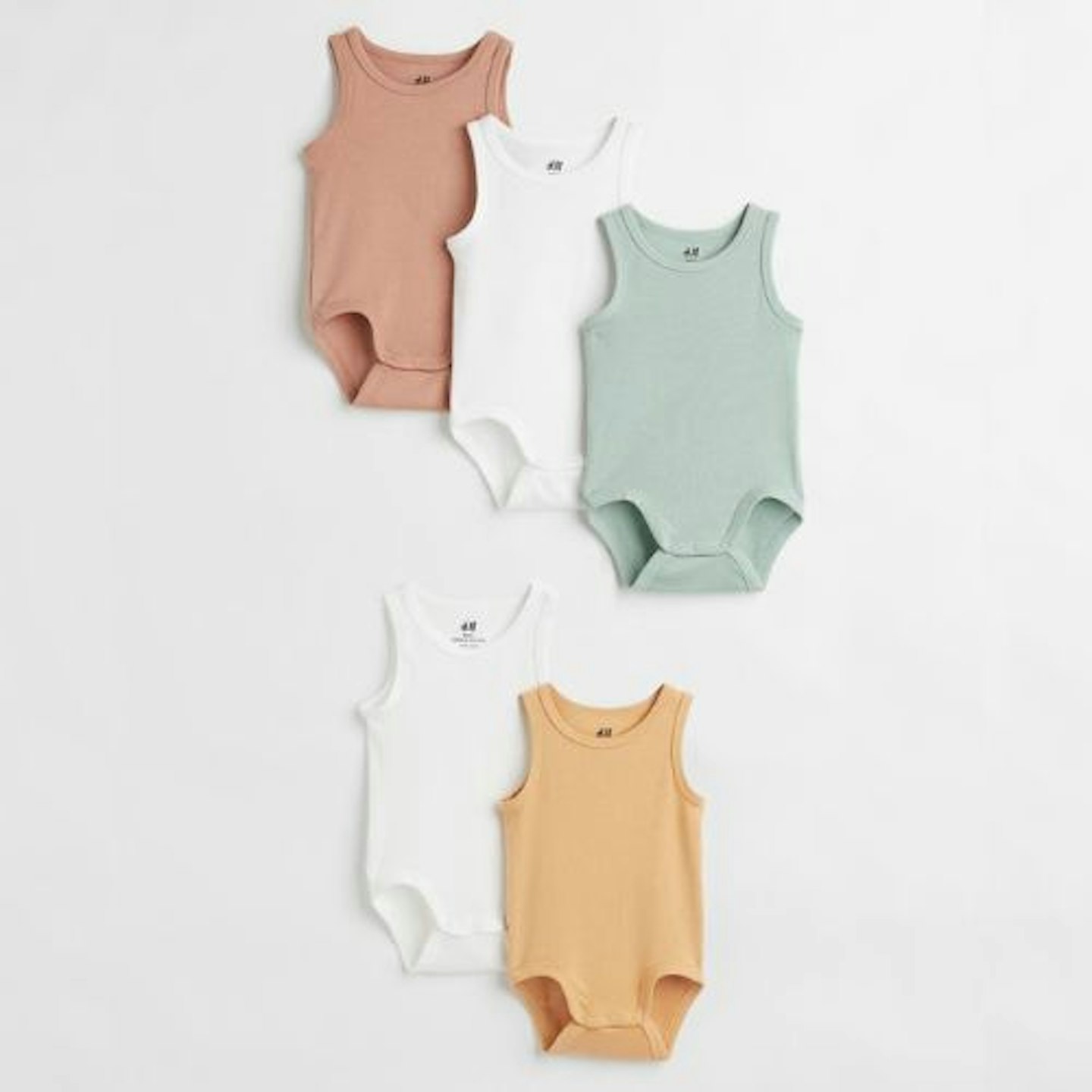 5-pack Cotton Bodysuits