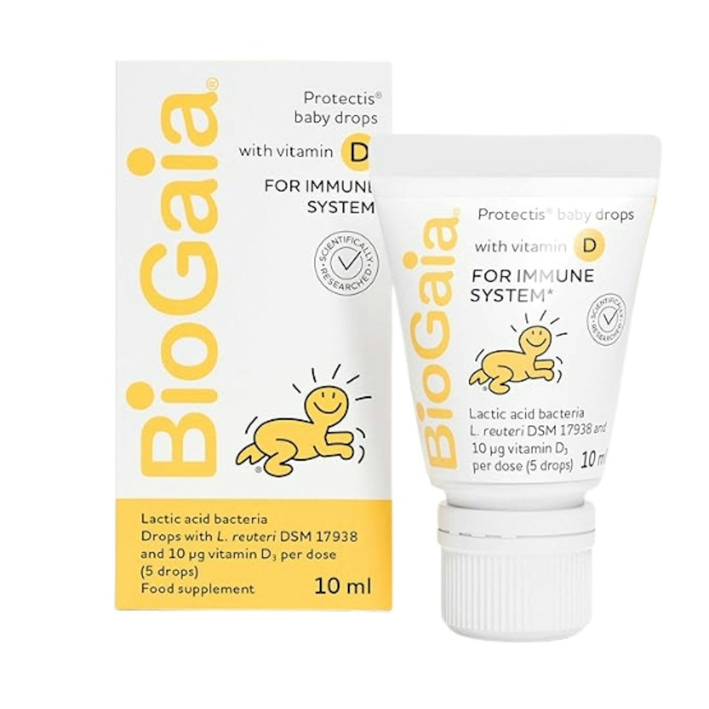 BIOGAIA Protectis Probiotic Drops with Vitamin D