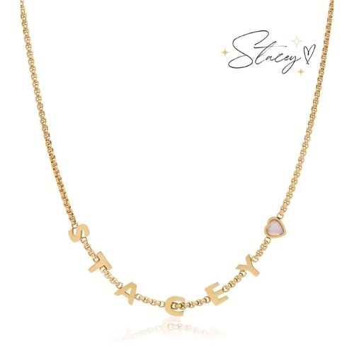 Save 40% on Stacey Solomon’s personalised jewellery collection with