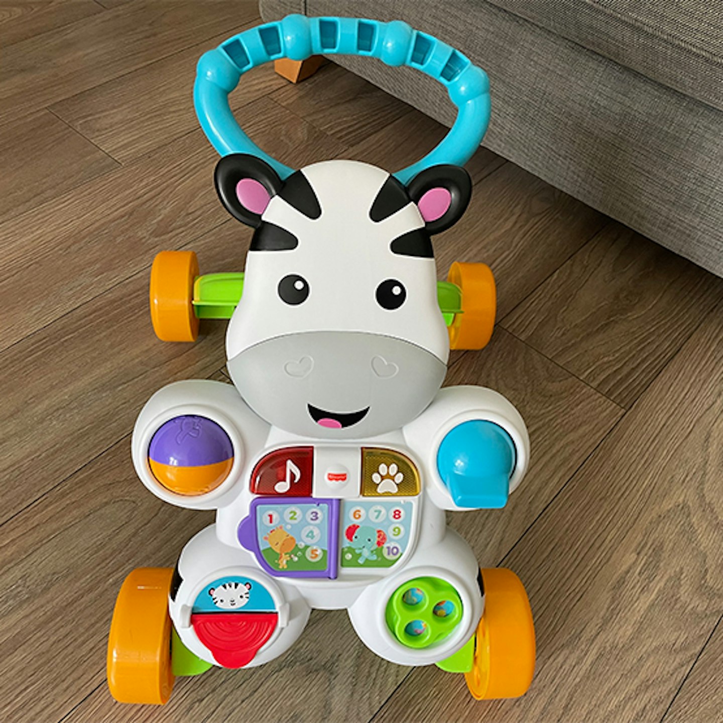 Fisher-Price Learn with Me Zebra Baby Walker