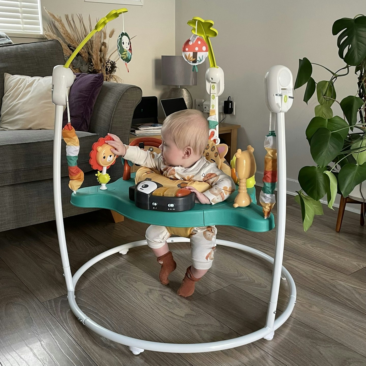 Fisher-Price Leaping Leopard Jumperoo Activity Baby Jumper